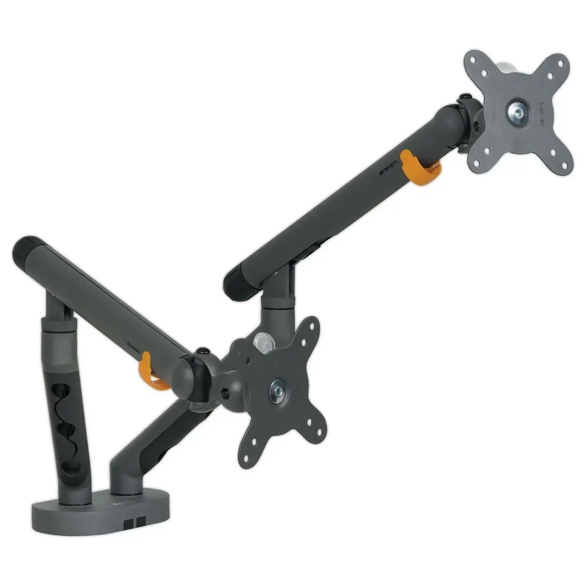 Bras porte-écran double BE Flexible Dual - Anthracite