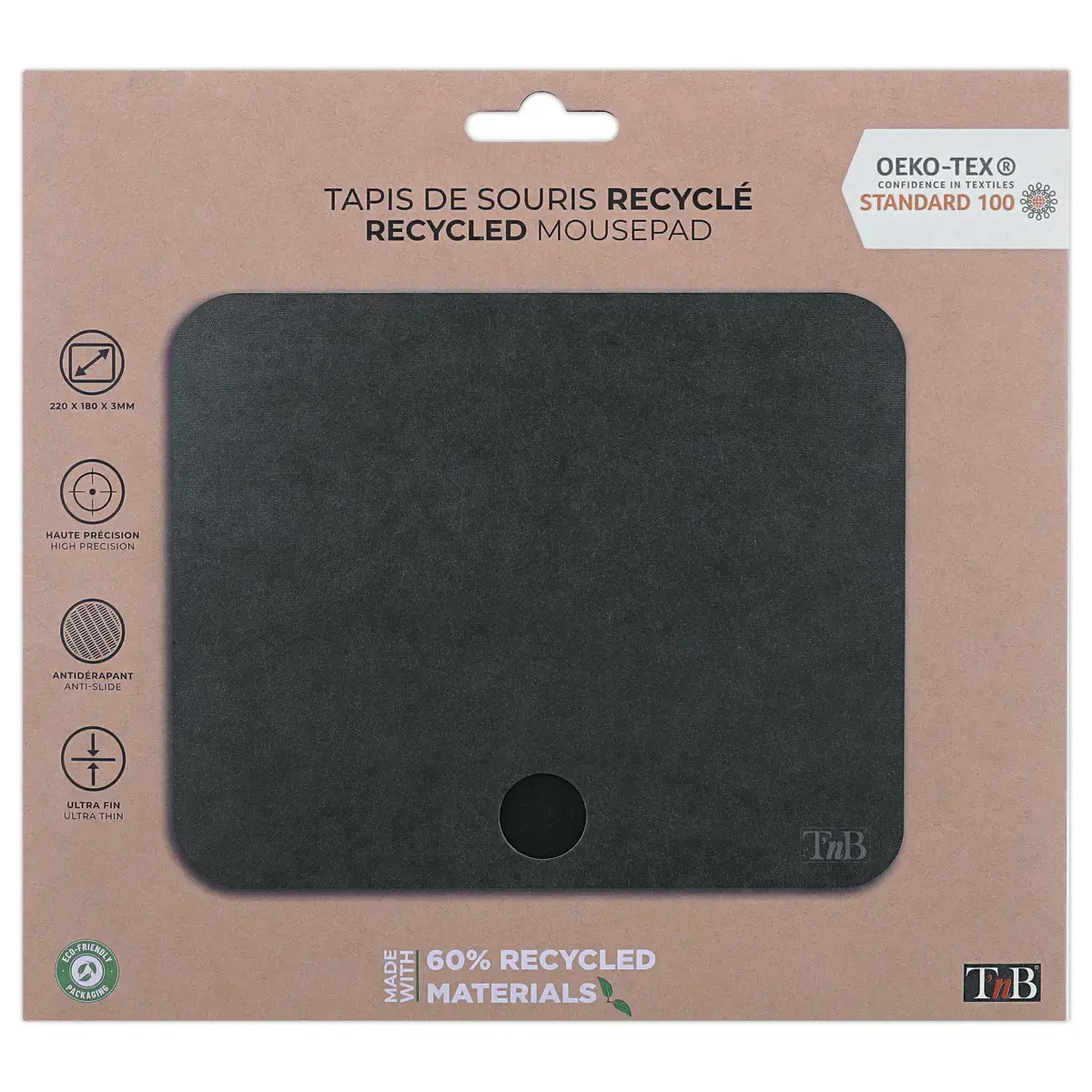 Tapis de souris recycl&eacute; 