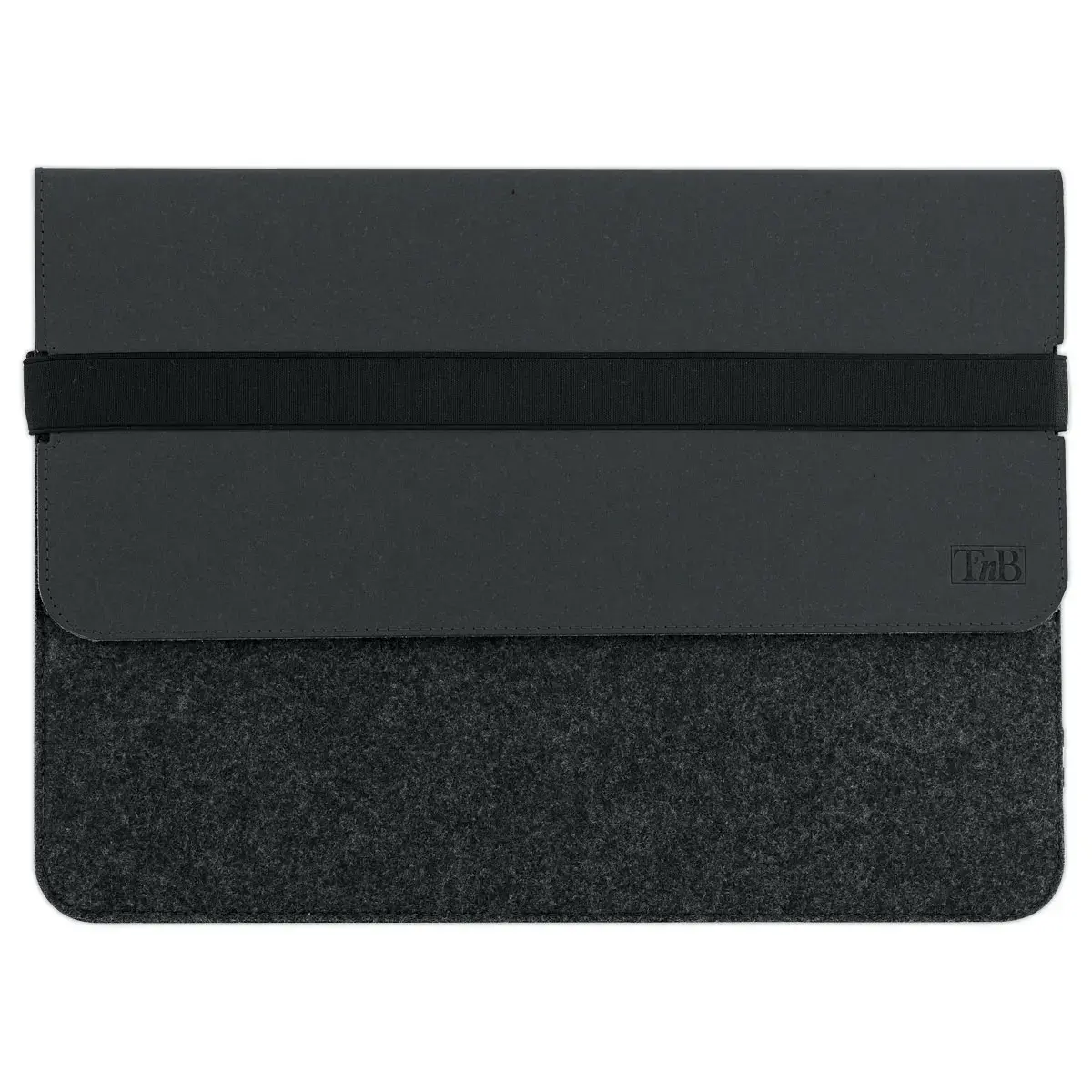 POCHETTE PC PORTABLE ECO FRANCE 13-14'' NOIR/GRIS