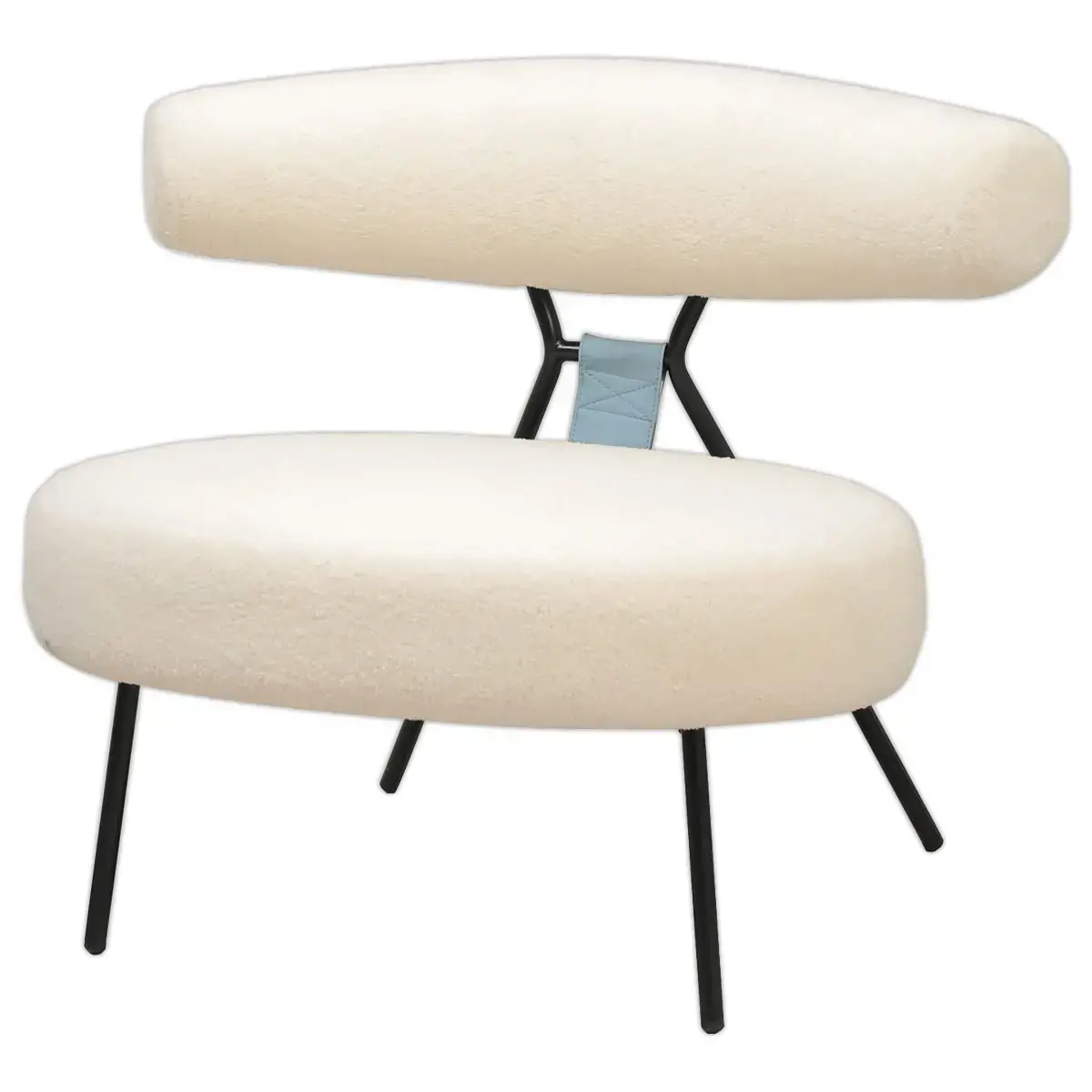 Fauteuil Teddy blanc