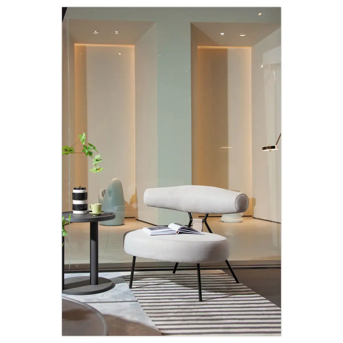 Fauteuil Teddy blanc