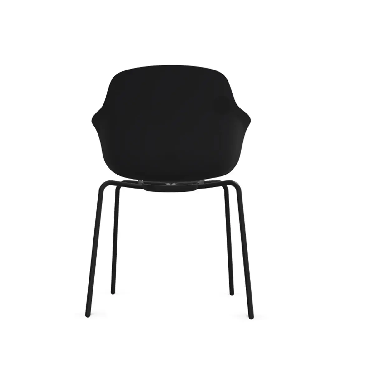 Fauteuil WEEKLY m&eacute;tal noir mont&eacute; 
