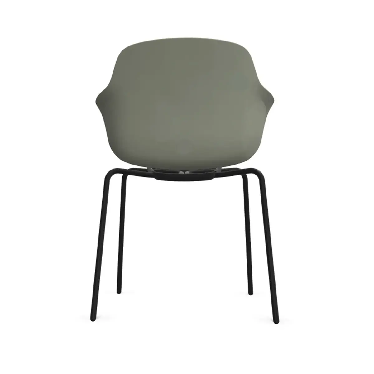 Fauteuil WEEKLY métal vert monté