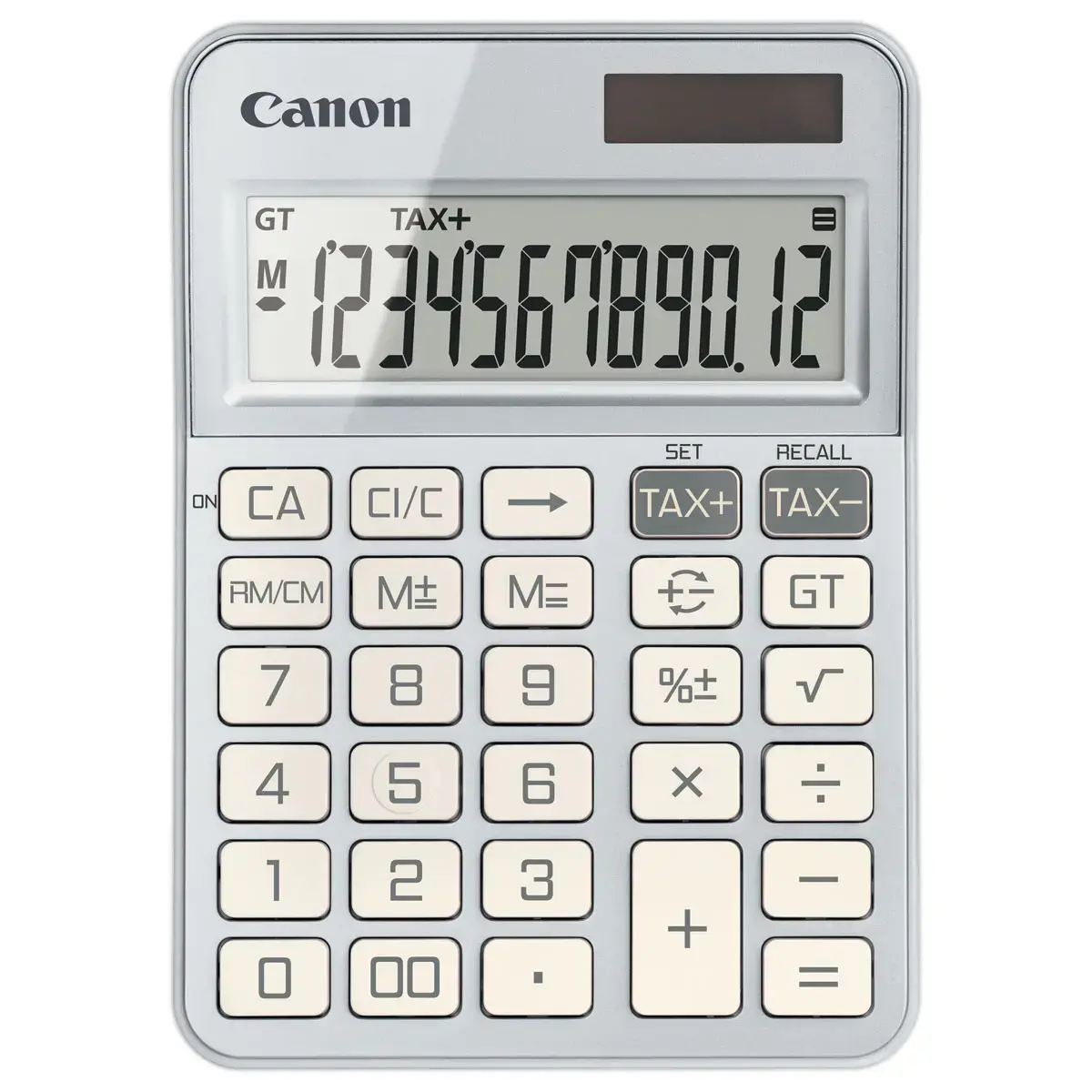 Calculatrice LS 125KB - 12 chiffres - Argenté - Canon