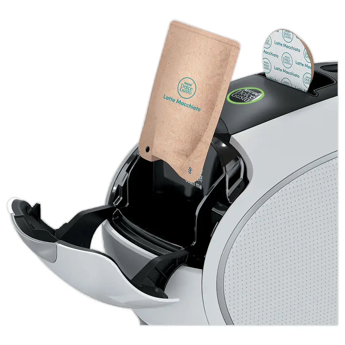 Cafetière Krups DolceGusto® NEO, dosettes en papier