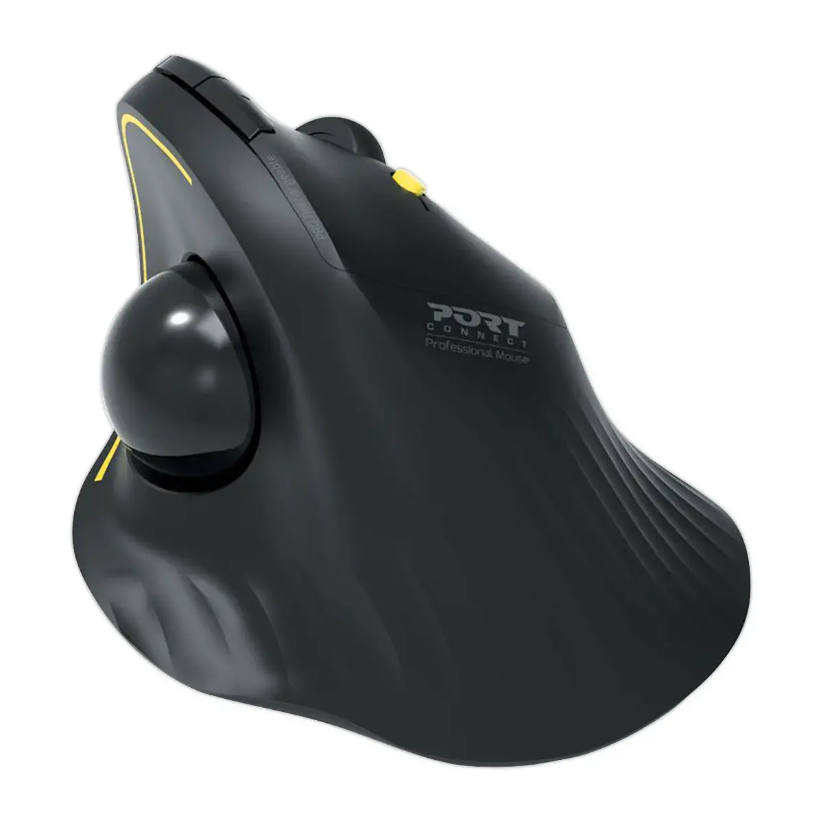 Souris sans fil Bluetooth rechargeableERGO Trackball - Noir
