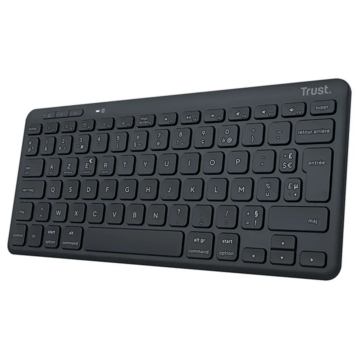 Clavier sans fil LYRA TRUST noir