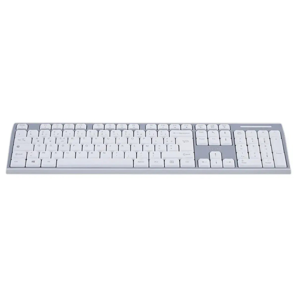 Clavier Bluetooth rechargeable - Gris