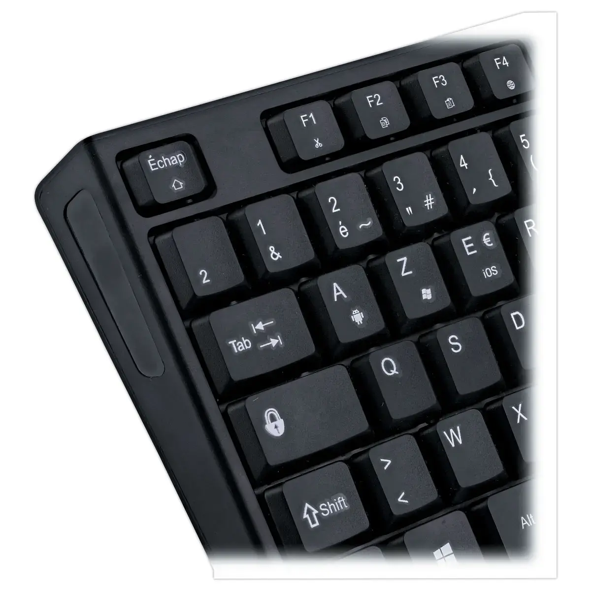 Clavier Bluetooth rechargeable - Noir