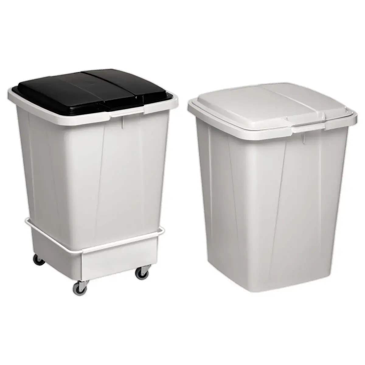 Le conteneur &agrave; d&eacute;chets Durabin 90 ECO gris 