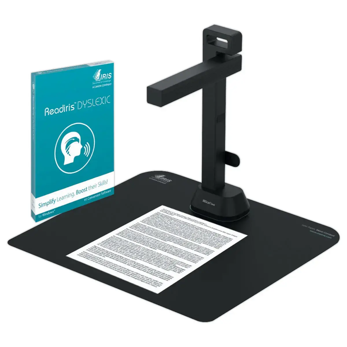 Scanner IRIScan Desk 6 Pro Dyslexic - A3 