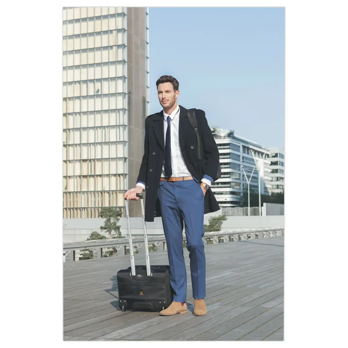 Exatrolley - valisette business Exactive - Noir