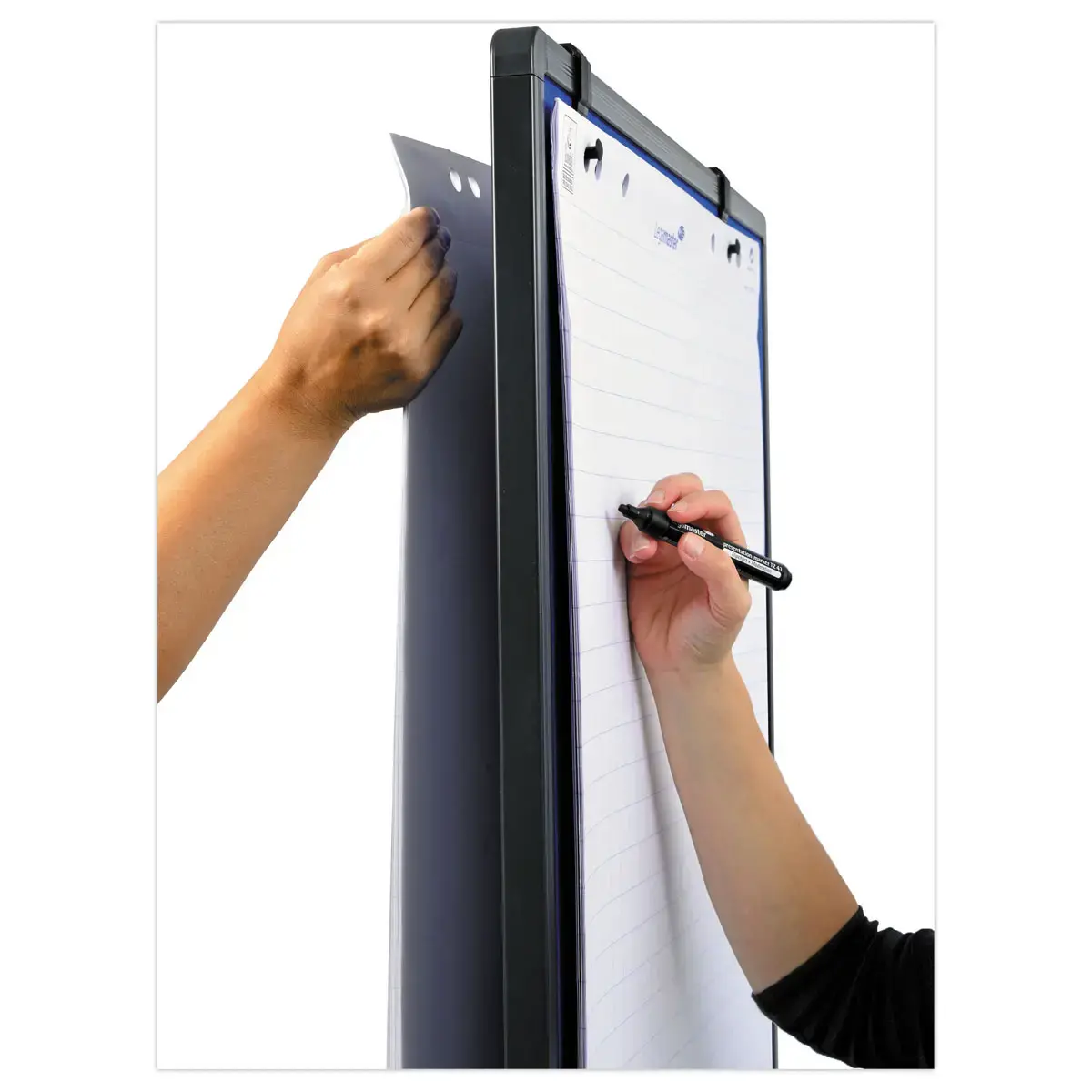 Tableau multi-usages mobile Premium Plus - Surface &eacute;maill&eacute;e - LEGAMASTER 