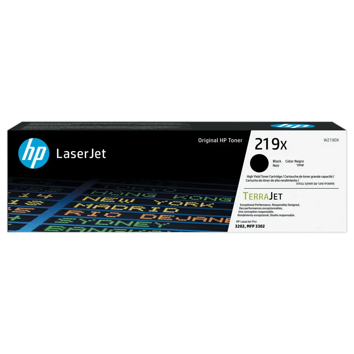 Toner laser HP 219X grande capacité noir