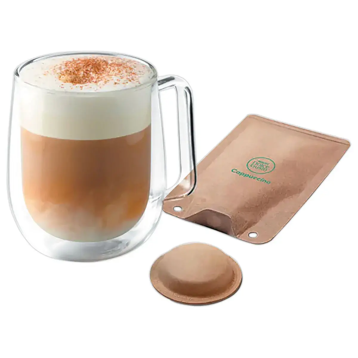 6 Dosettes de caf&eacute; Cappuccino NEO par Dolce gusto 