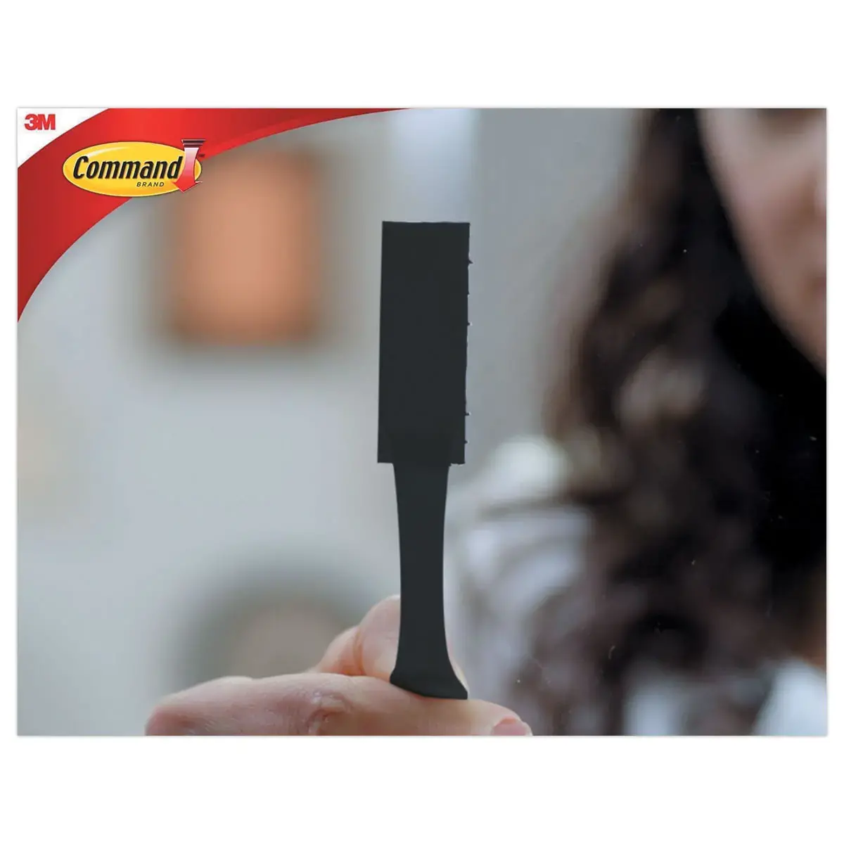 Languettes accroche-tableaux - Taille M - Noir - Command 