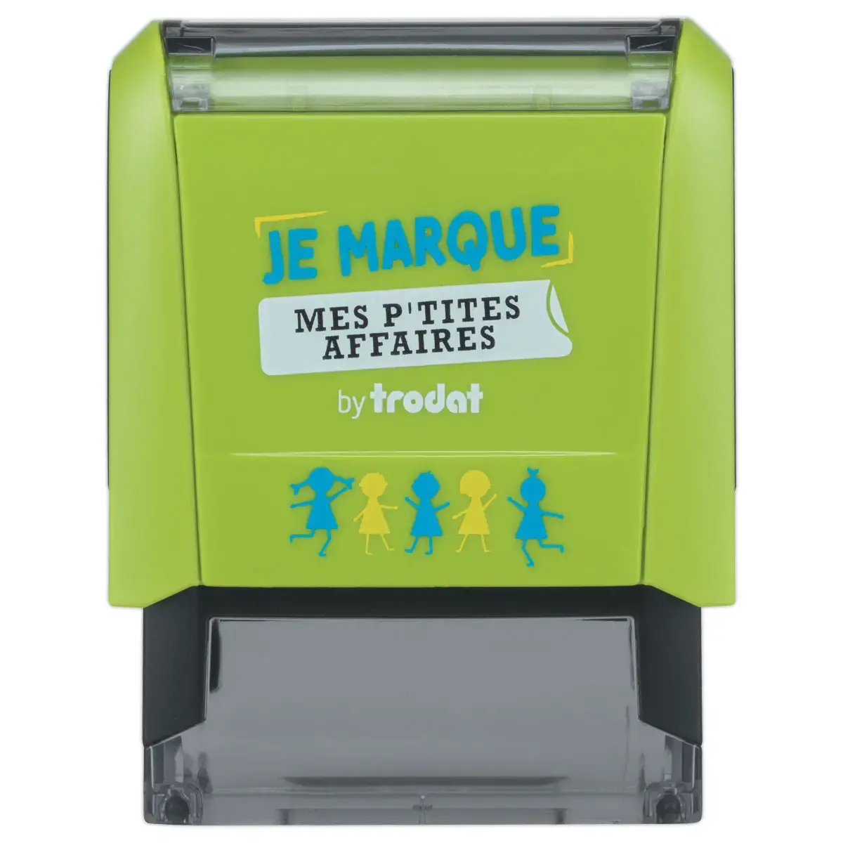 Tampon Je marque mes p'tites affaires Typo TRODAT 