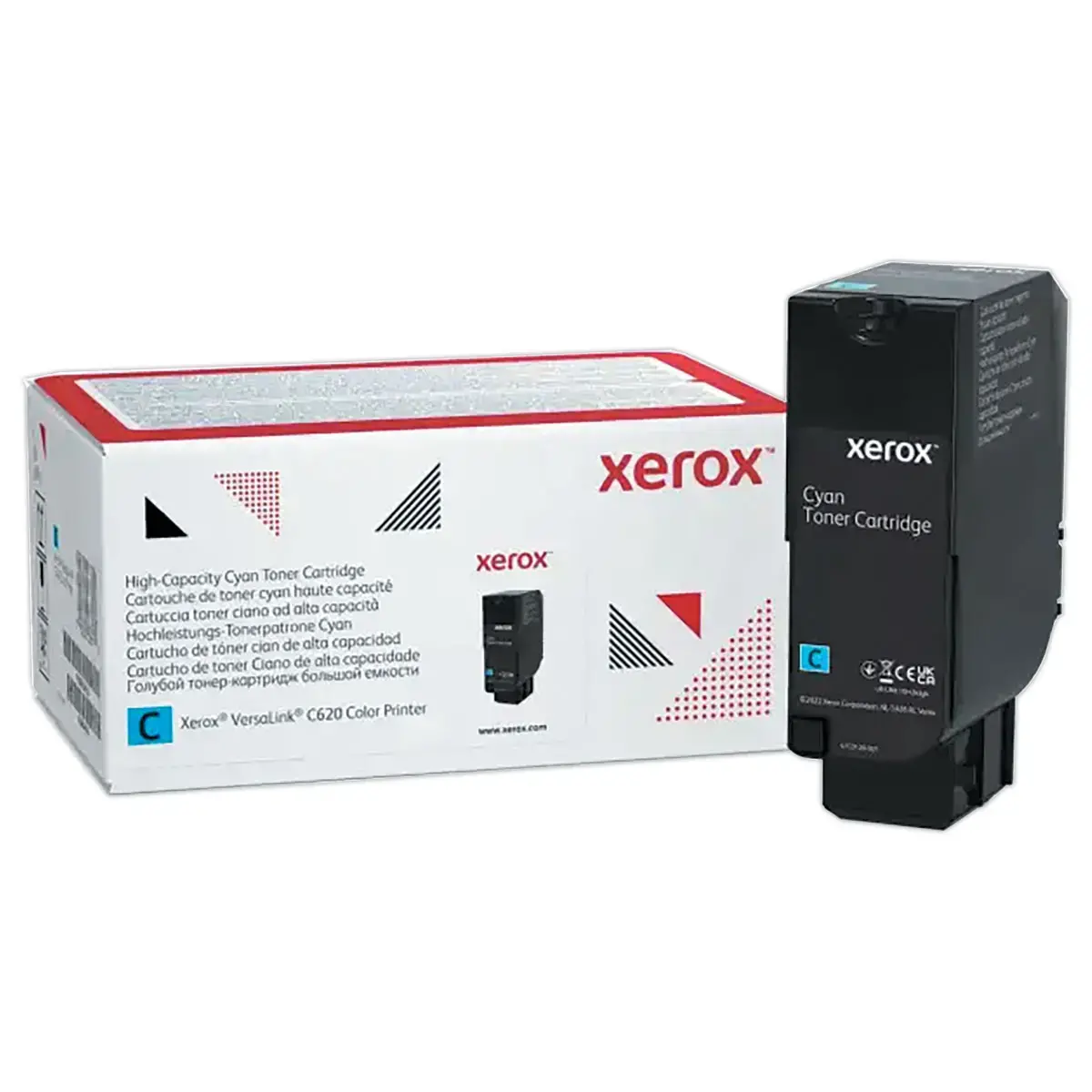 Toner XEROX Versalink C620 - Cyan
