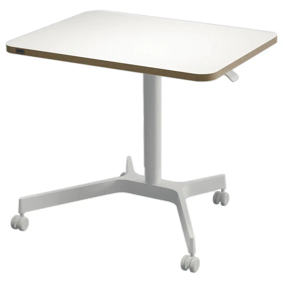 Bureau assis-debout compact - R&eacute;glage pneumatique - LEITZ Ergo 