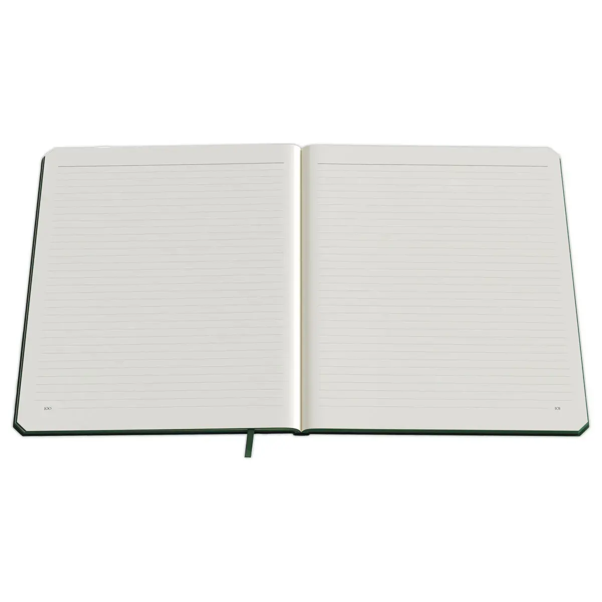 Carnet de Kempen large ligné Ashblack - Noir