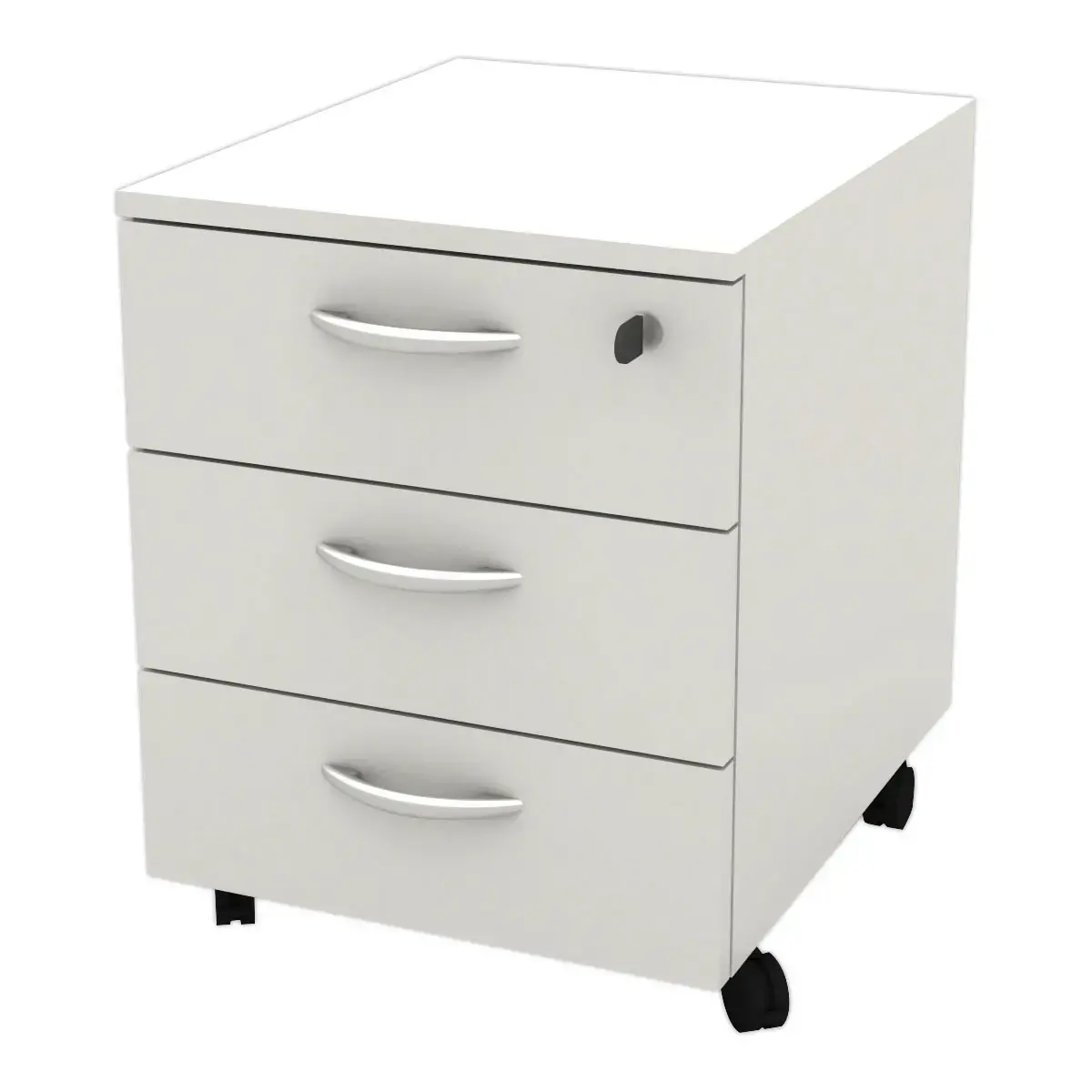 Caisson mobile 3 tiroirs plats
