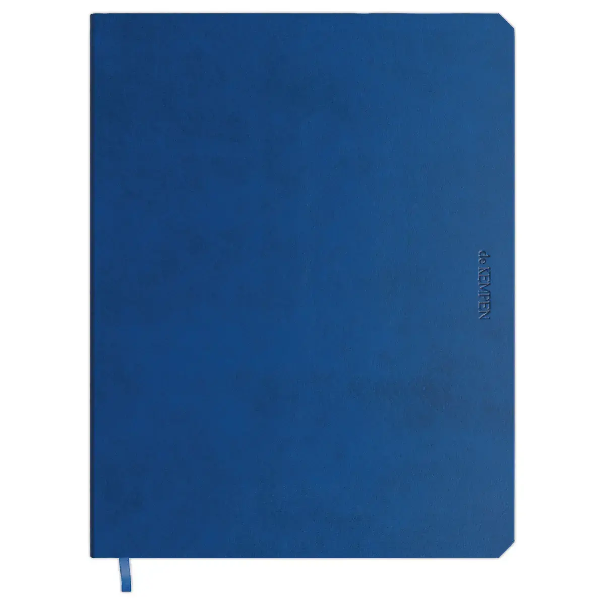 Carnet de Kempen large ligné Blue Note- Bleu