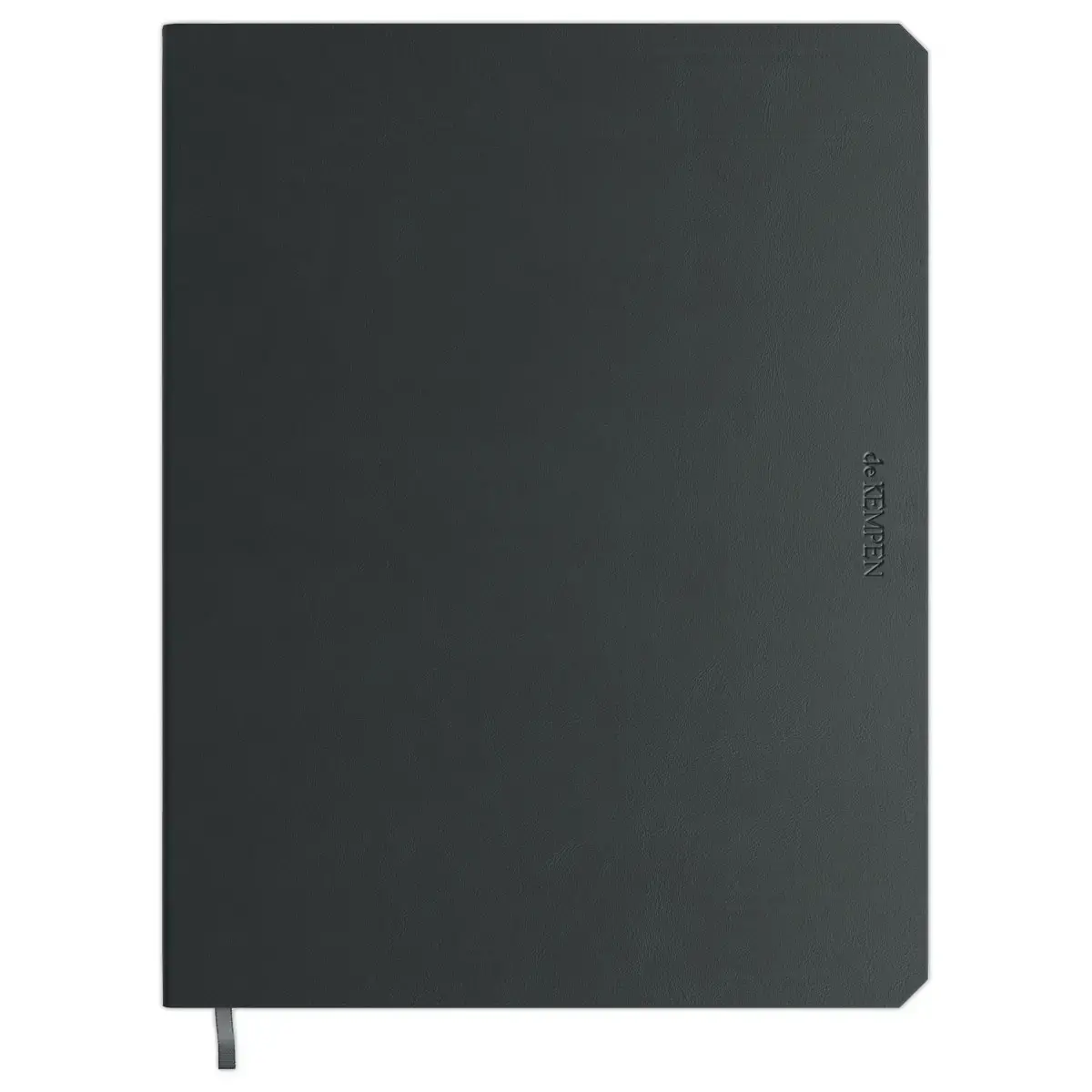 Agenda semainier Weekly Planner Brepols De Kempen Ashblack - Noir