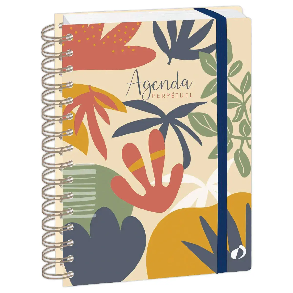 Agenda 21 perpétuel semainier S Eterny Fleurs - Français