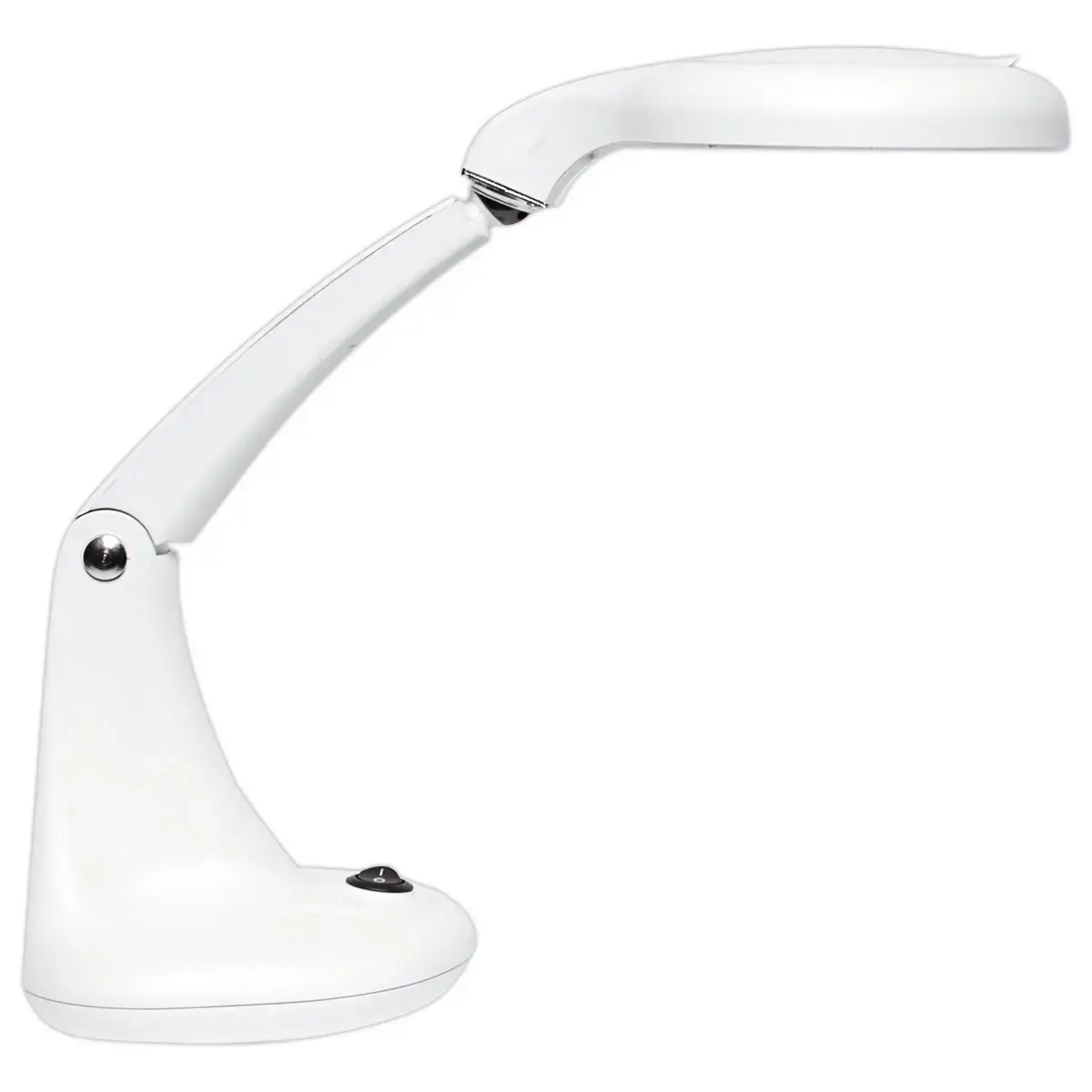 Lampe de bureau avec loupe UNILUX - Blanc 