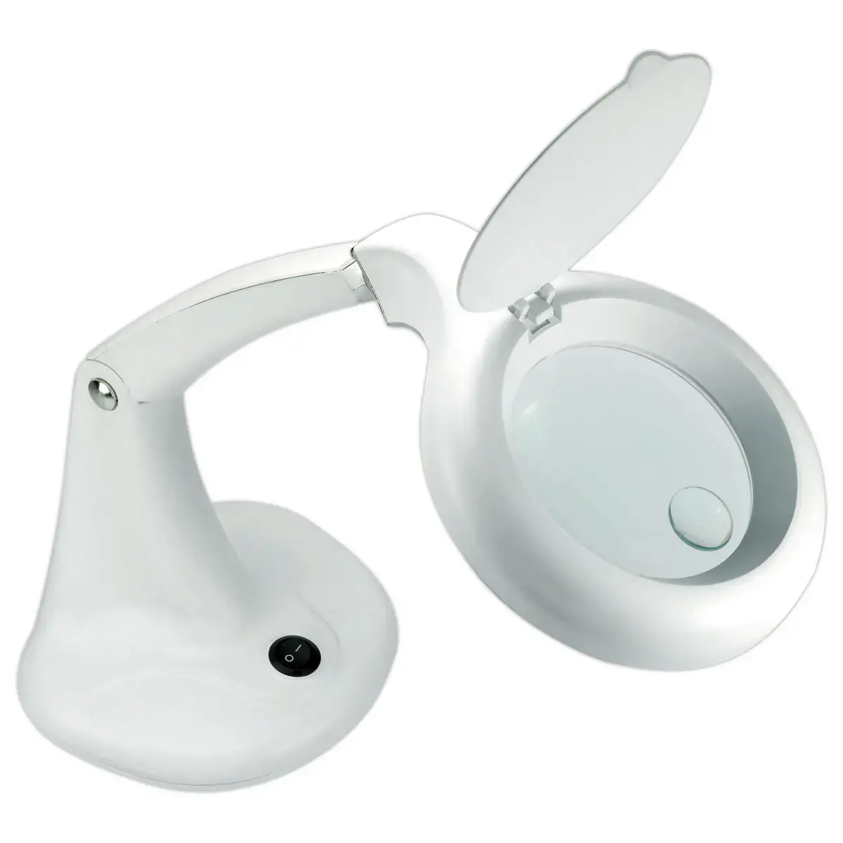 Lampe de bureau avec loupe UNILUX - Blanc 