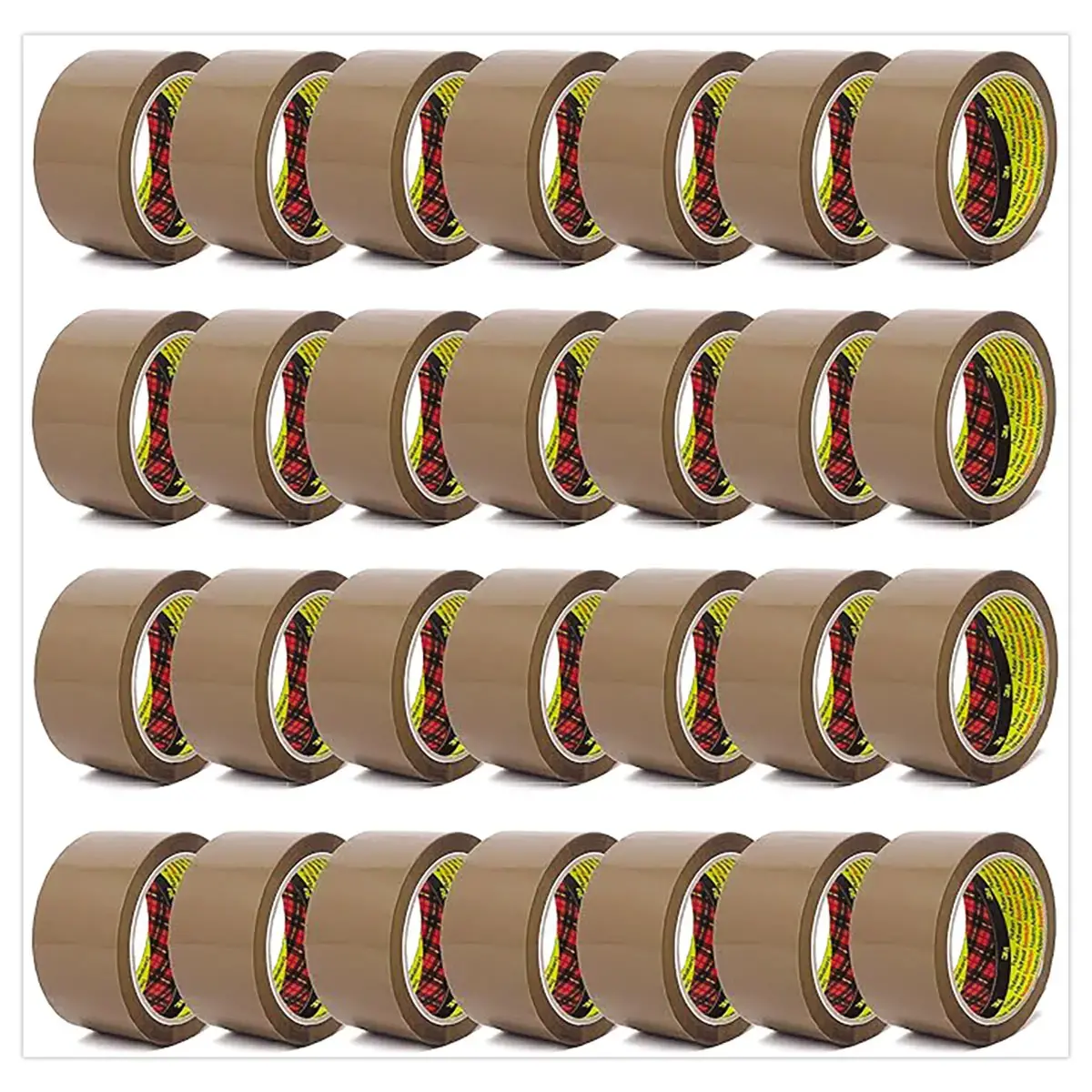 36 Rouleaux d'adh&eacute;sifs havane Scotch&reg; 3739 - 50mm X 66 m 