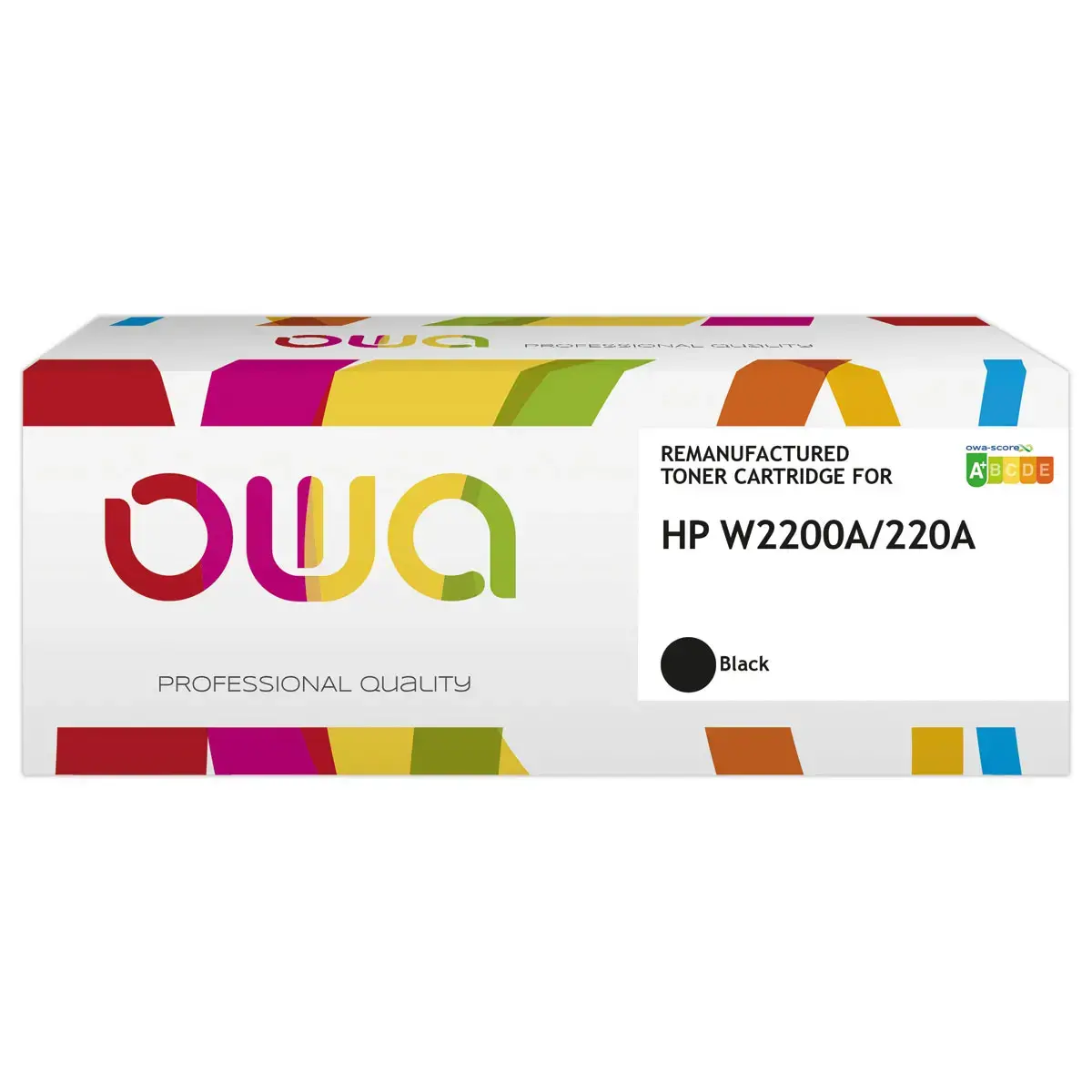 Toner &eacute;quivalent HP W2200A - Noir - Owa 