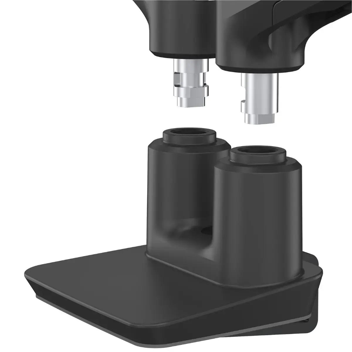 Bras porte-écran Top Mount Tallo - Double - Noir - Fellowes