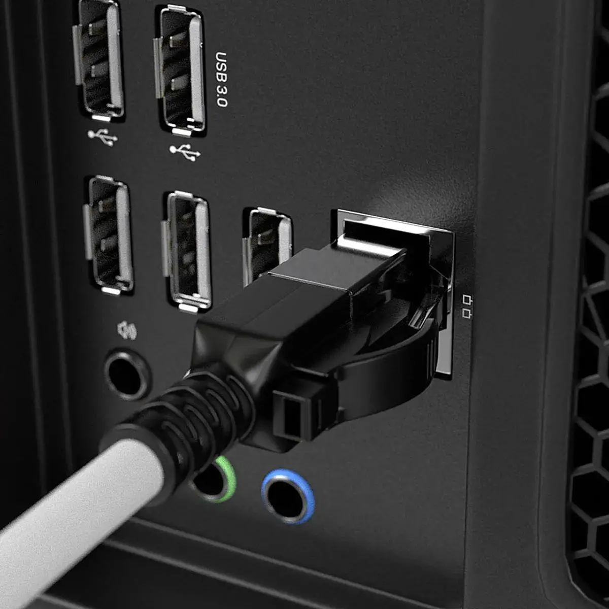 C&acirc;ble r&eacute;seau RJ45 s&eacute;curis&eacute; - 1,5m - Lindy 