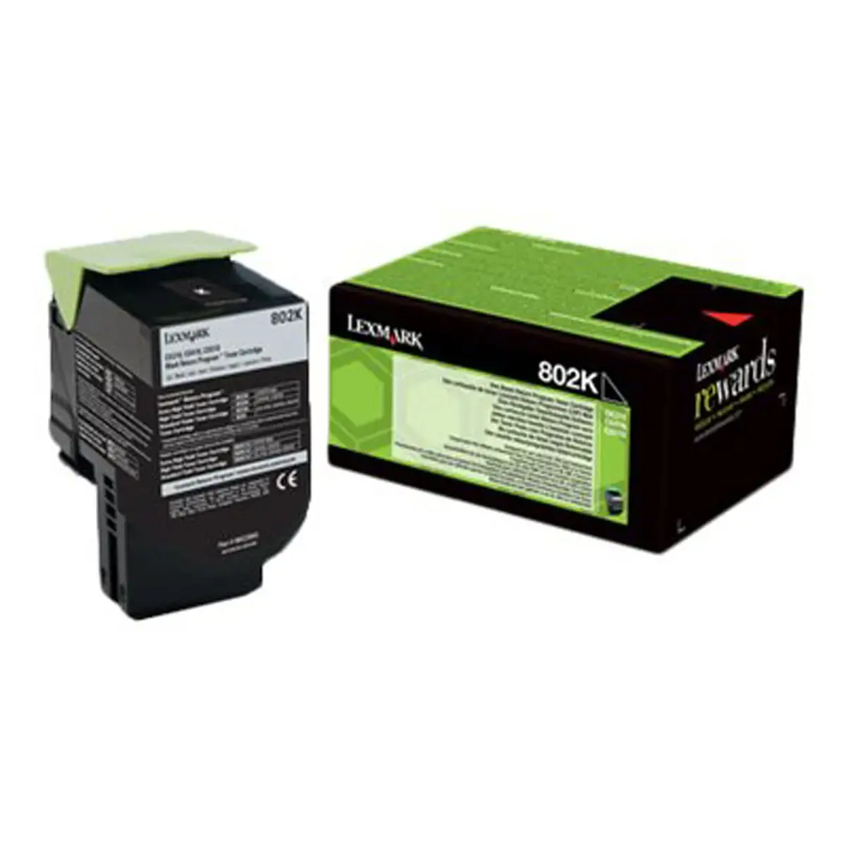 Toner 80C20K0 - Noir - Lexmark