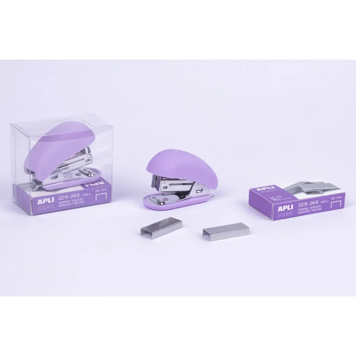Agrafeuses Nordik Collection - Couleurs assorties - Apli