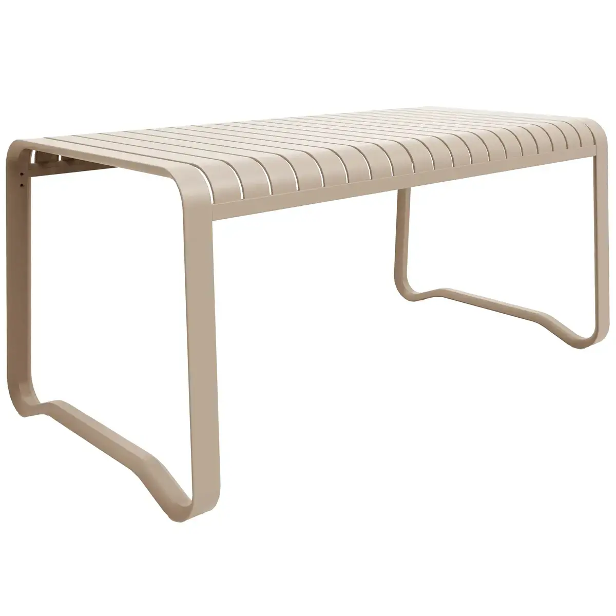 Table VERANO intérieur / extérieur - 6 personnes - Beige