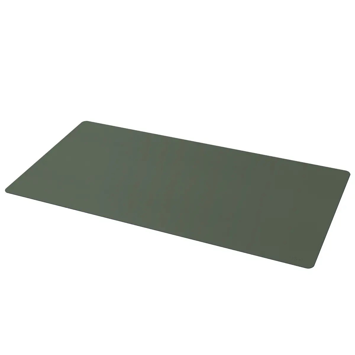 Tapis sous-main réversible - 80 x 40 cm - Marine / vert - Fellowes