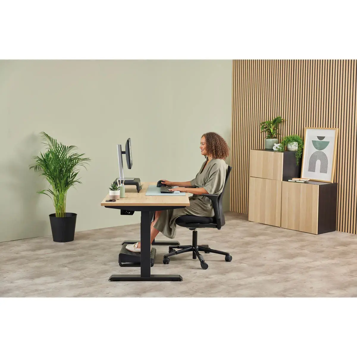 Souris ergonomique verticale Breyta - Petite main - Droitier - Fellowes 