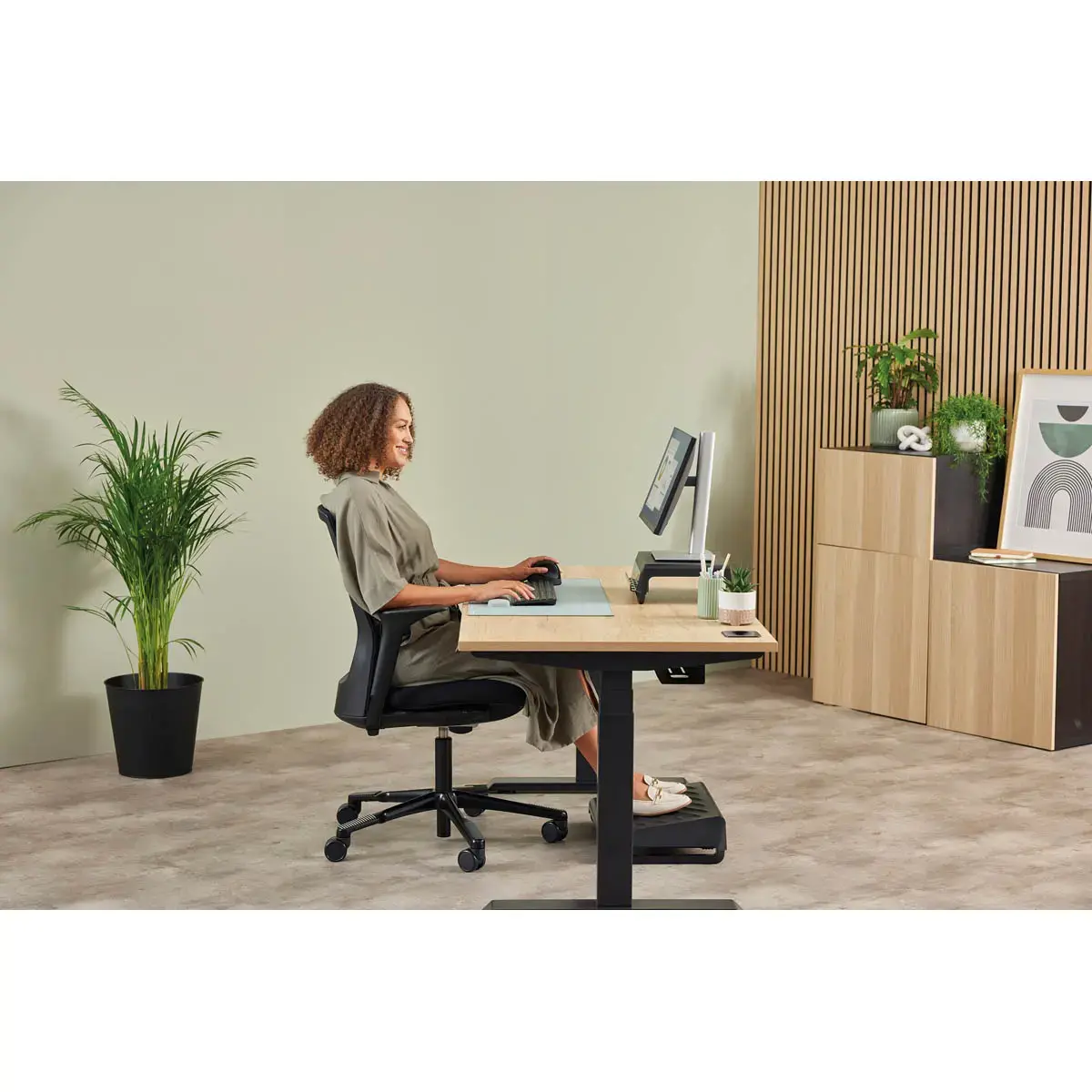 Souris ergonomique verticale Breyta Plus - Gaucher - Fellowes