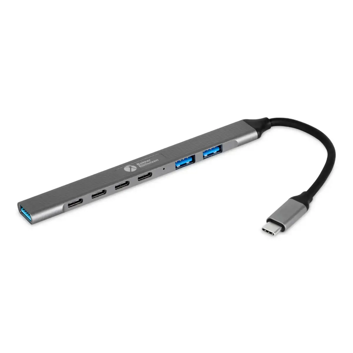 Hub 7-en-1 - USB-C + USB-A - Bakker Elkhuizen 