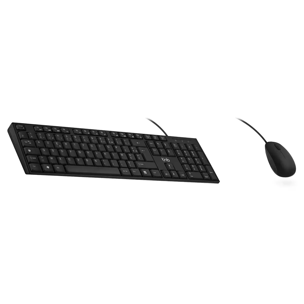 Pack clavier + souris filaires - Noir - T'nB