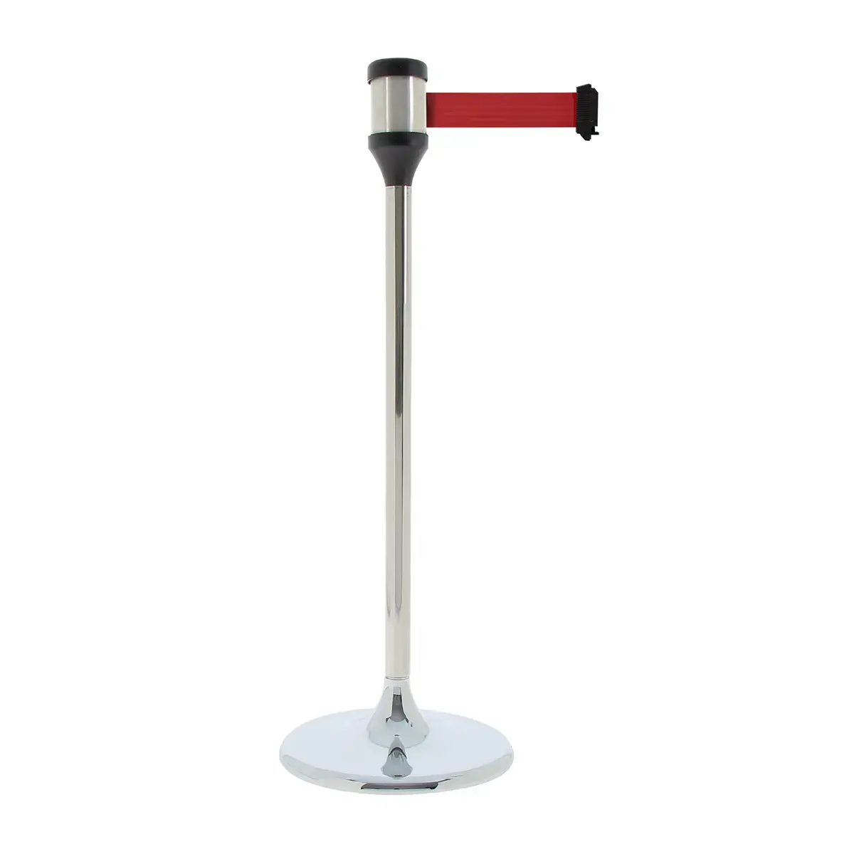 Poteau de balisage - Sangle 3 m - Acier - Viso 