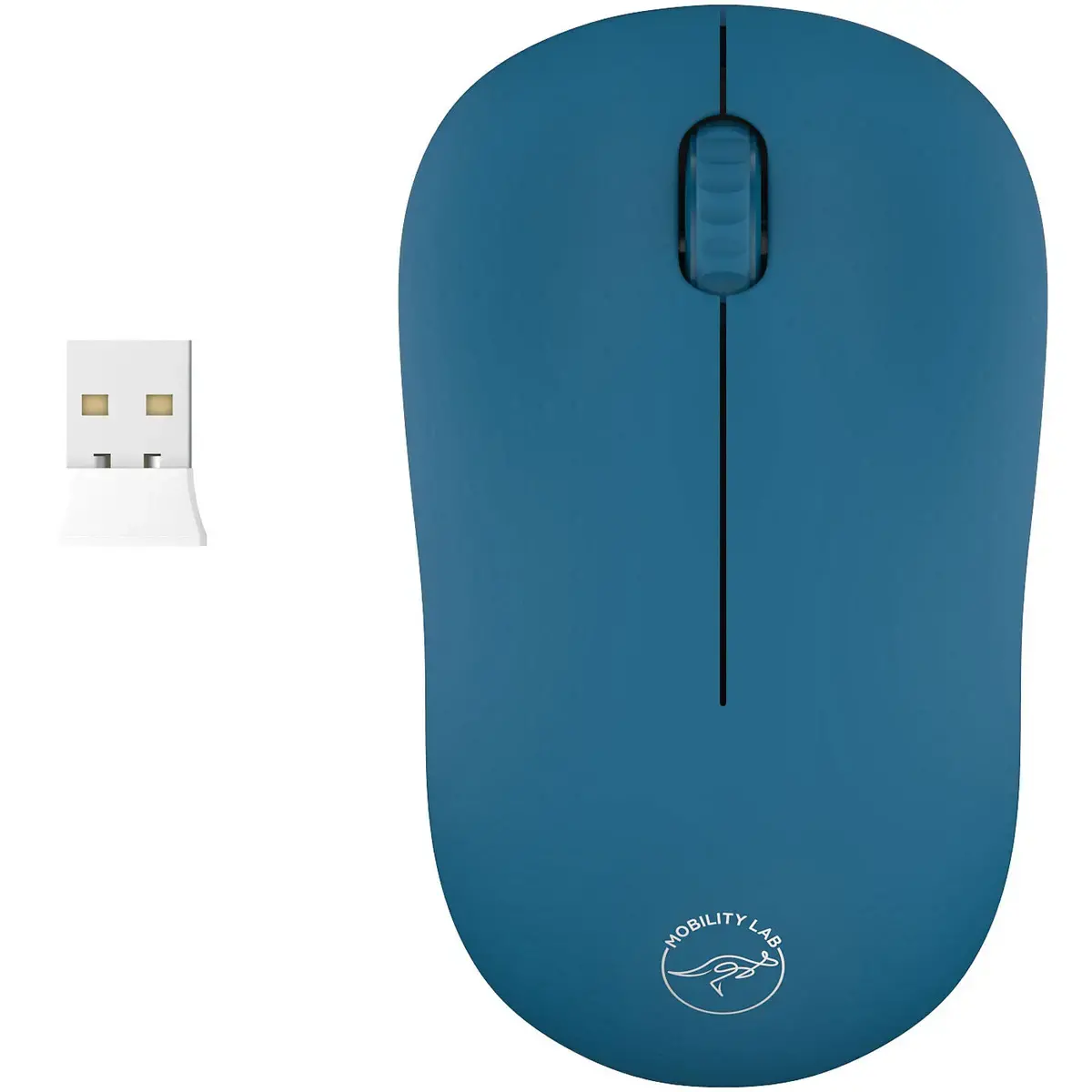 Souris sans fil - Ambidextre - Bleu - Mobility Lab 