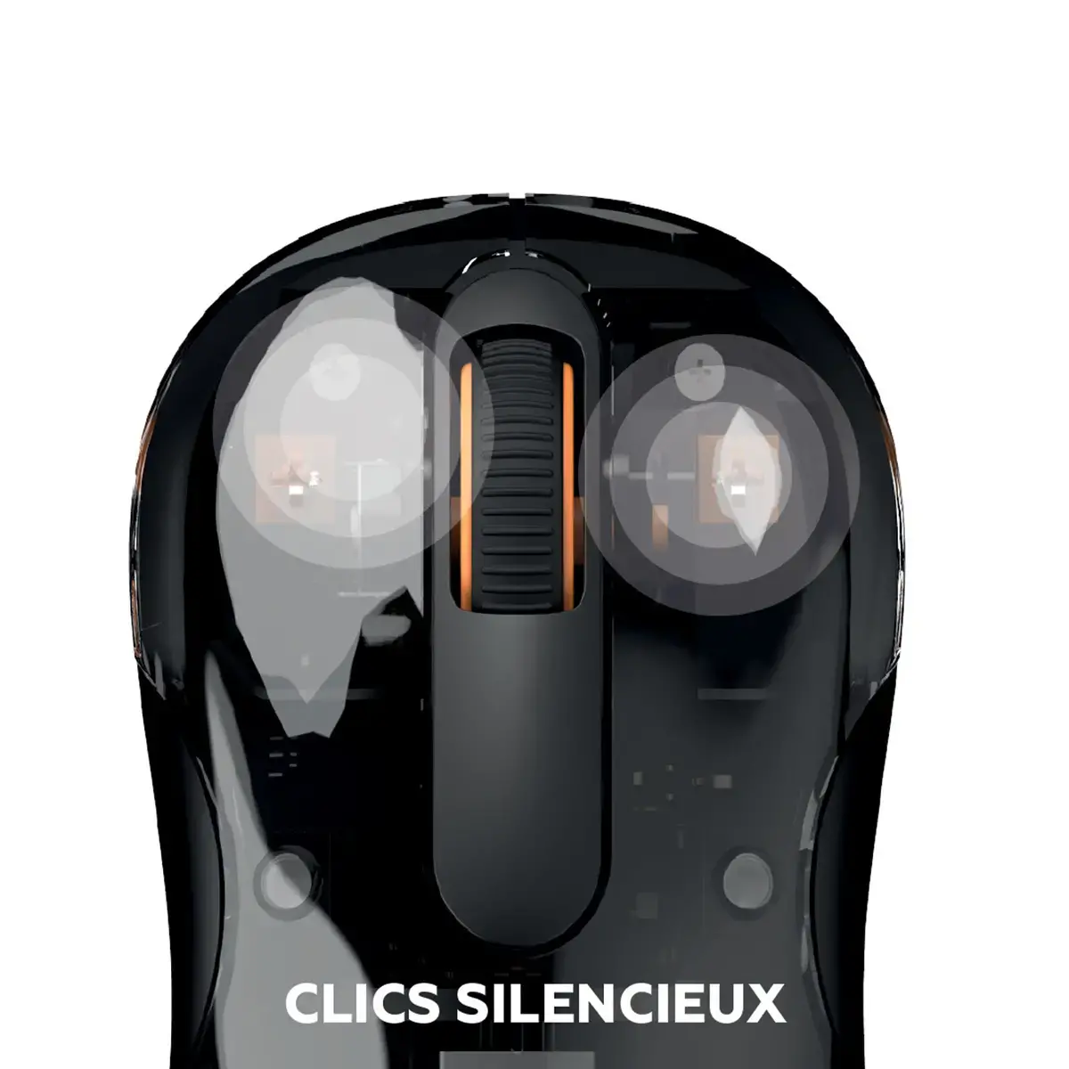 Souris sans fil - Bluetooth - Noir - Mobility Lab 