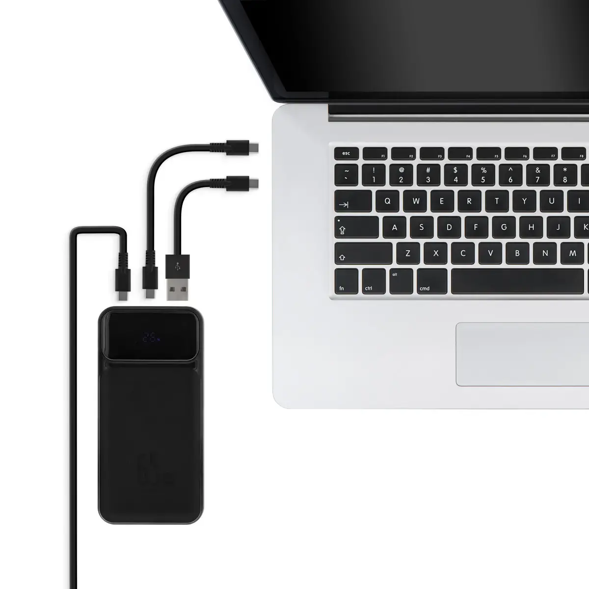 Chargeur portable - USB Type A/C - 65W - T'nB