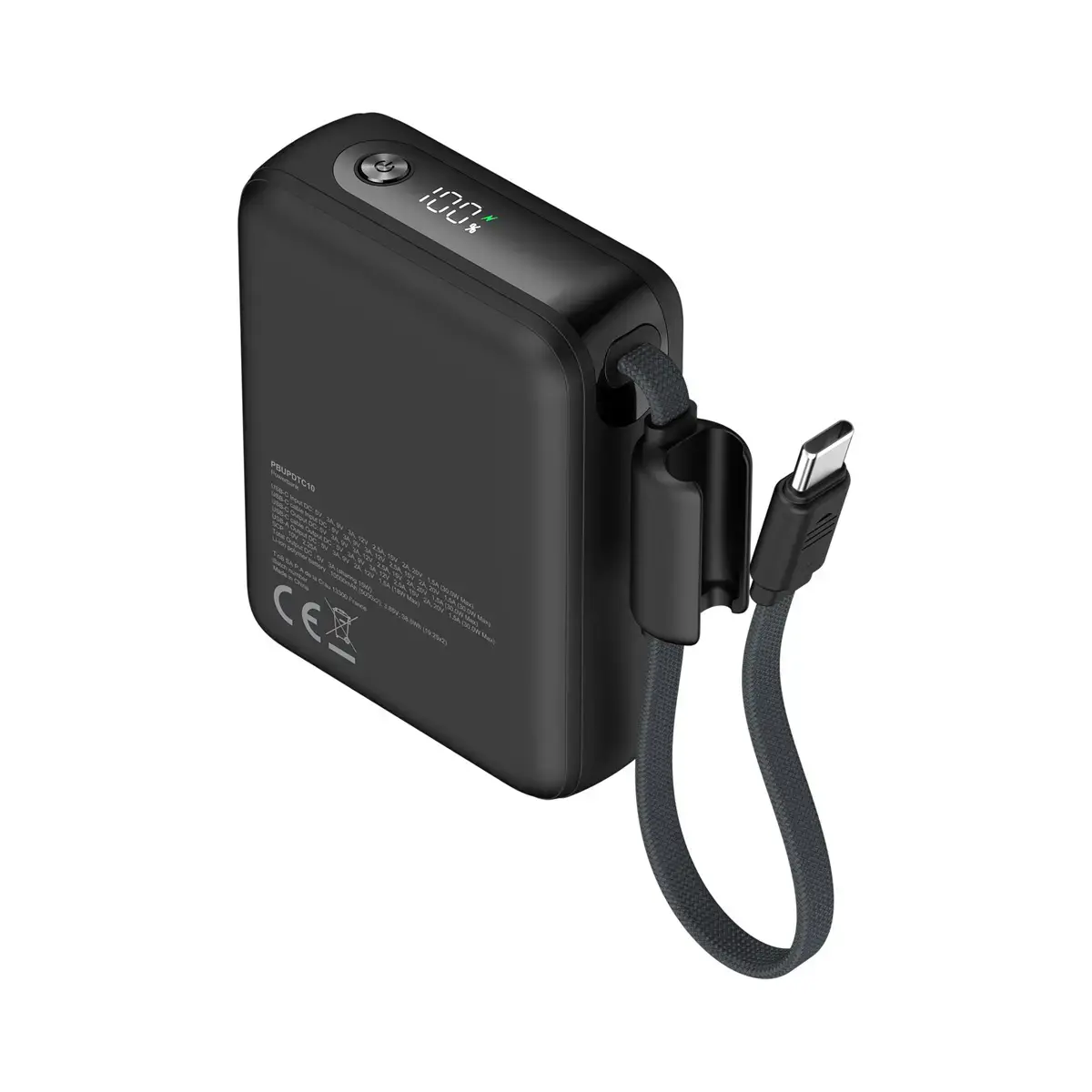 Batterie externe - Câble USB-C - 30W - T'nb