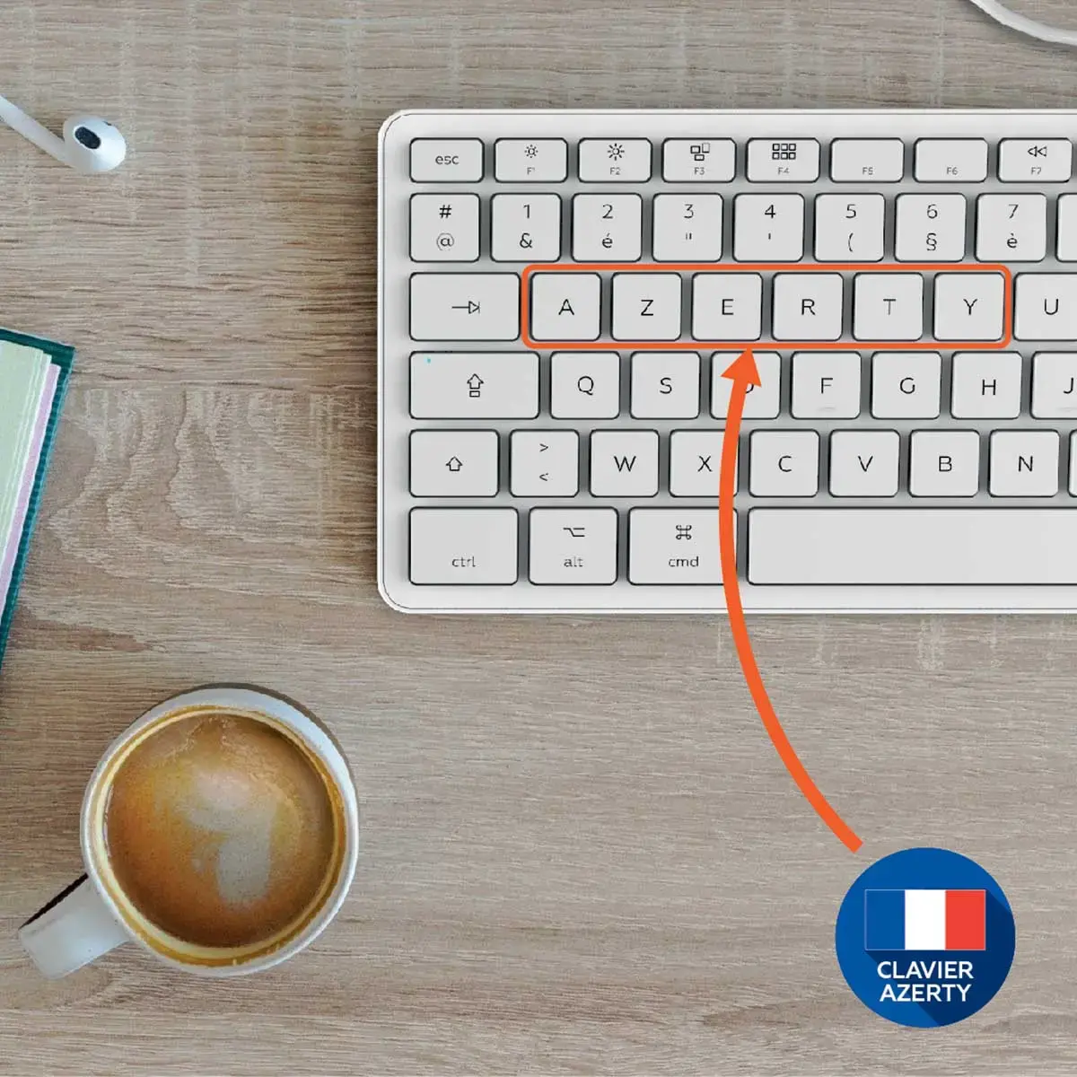 Clavier filaire - Blanc - Mobility Lab