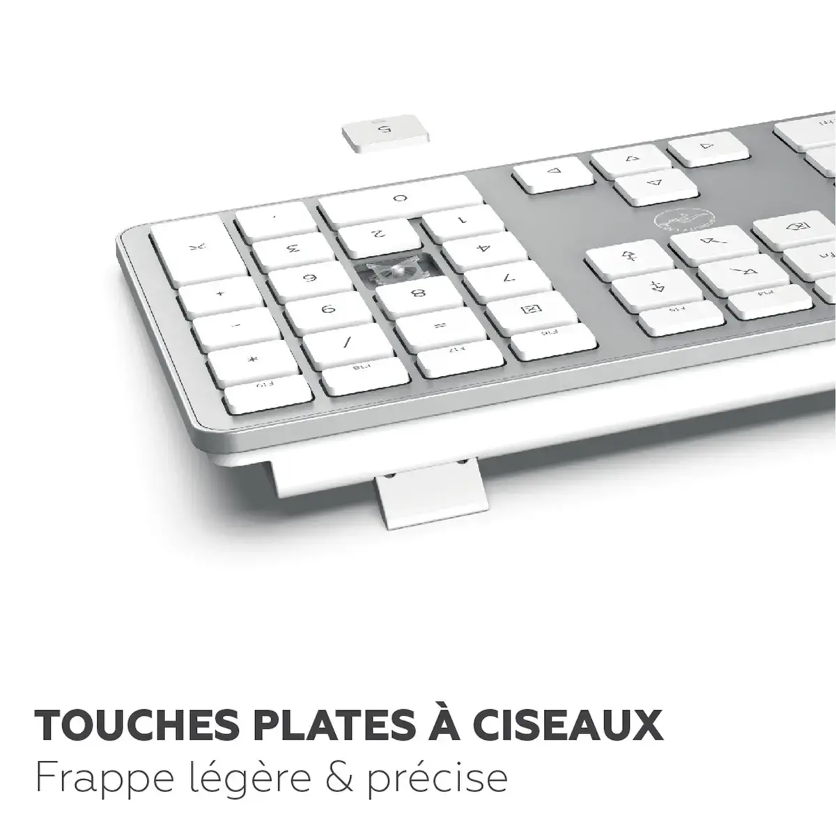 Clavier filaire - Blanc - Mobility Lab