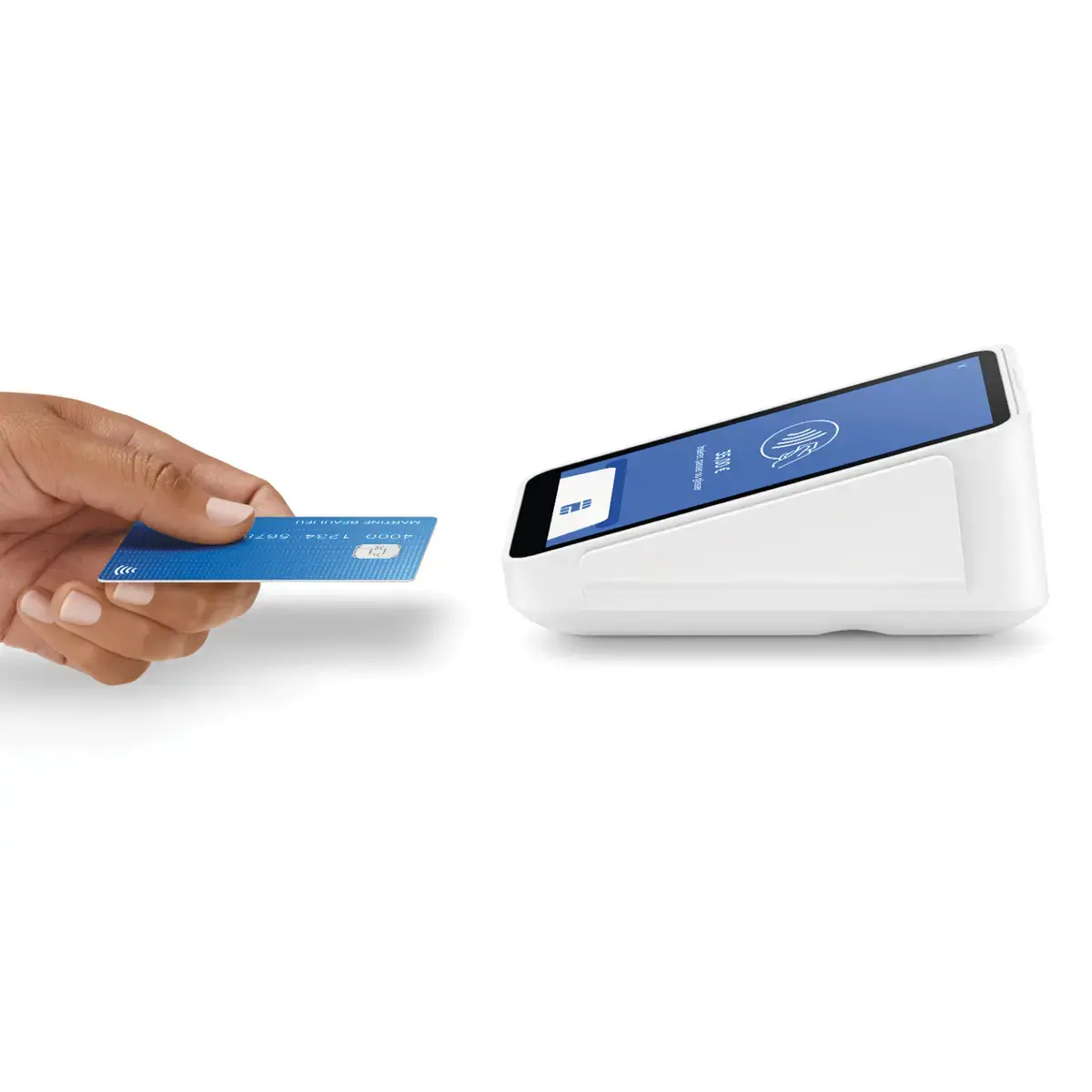 Terminal de paiement intelligent - Blanc 